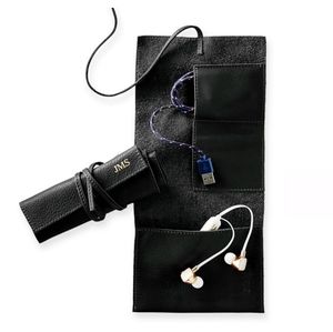 Mark and Graham Leather Charger Roll up